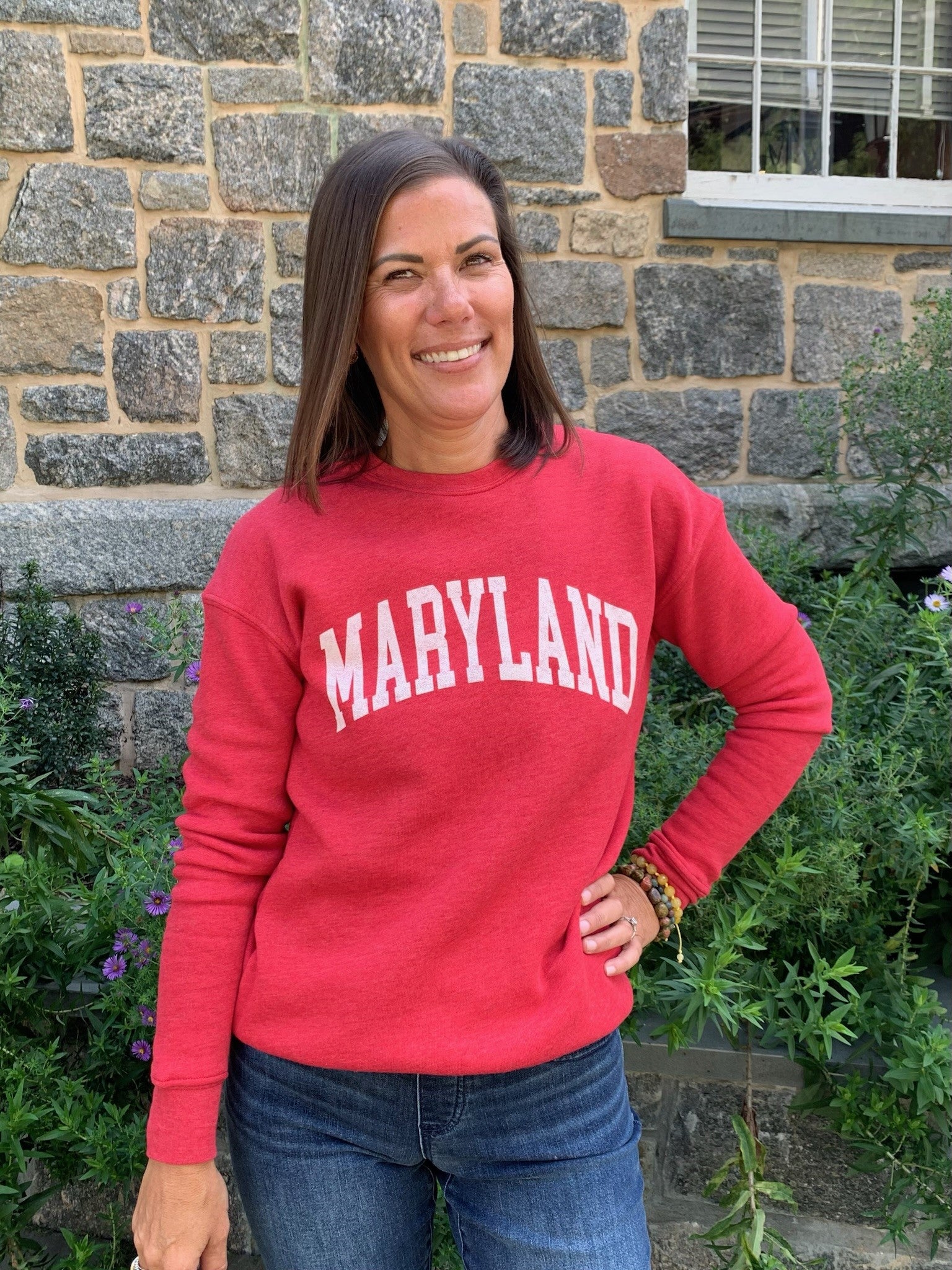 Maryland State Design Graphic Sweatshirt