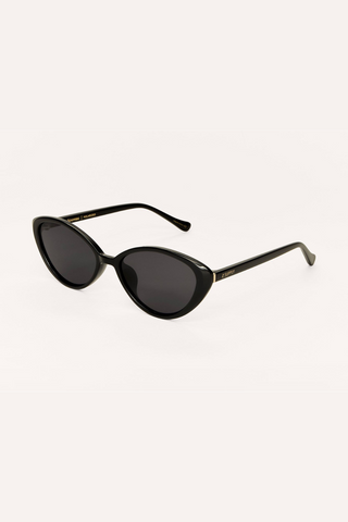 [Z Supply] Nouveau Sunnies - Polished Black-Grey