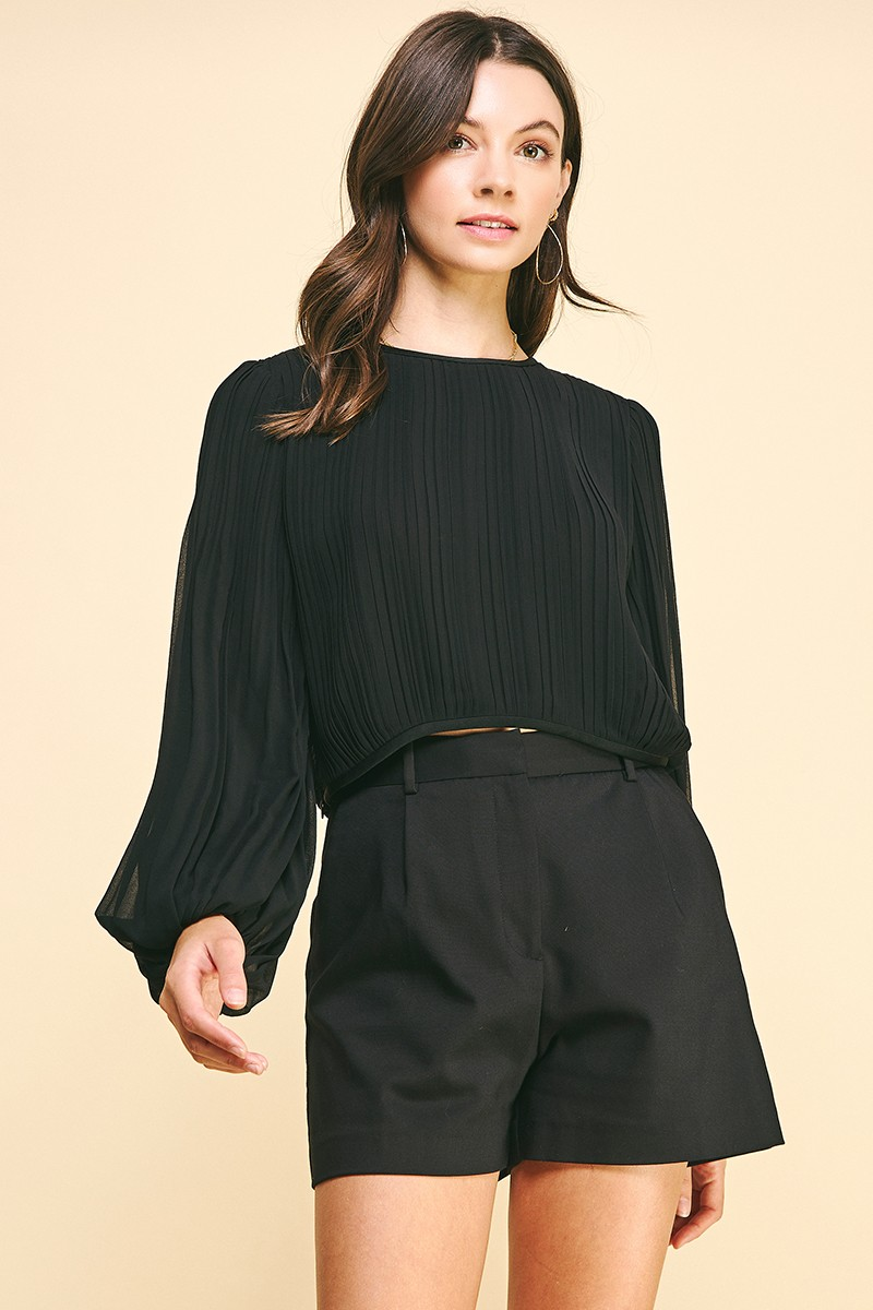 Lara Pleated Top