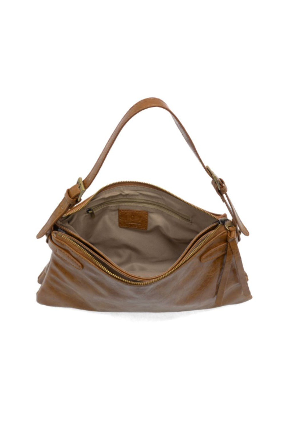 Eve Trapeze Shoulder Bag - Buck Tan