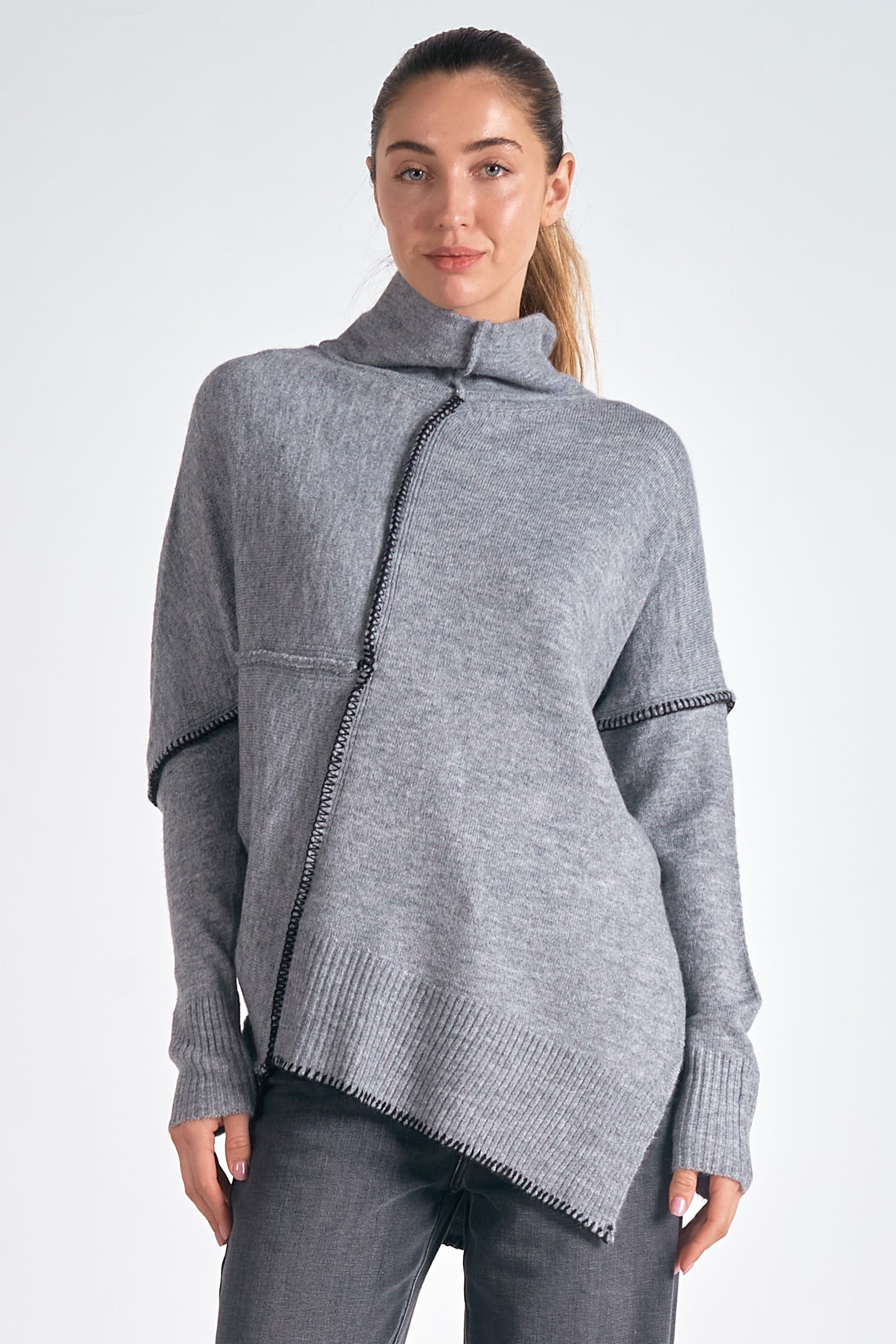 Elli Asymmetric Sweater