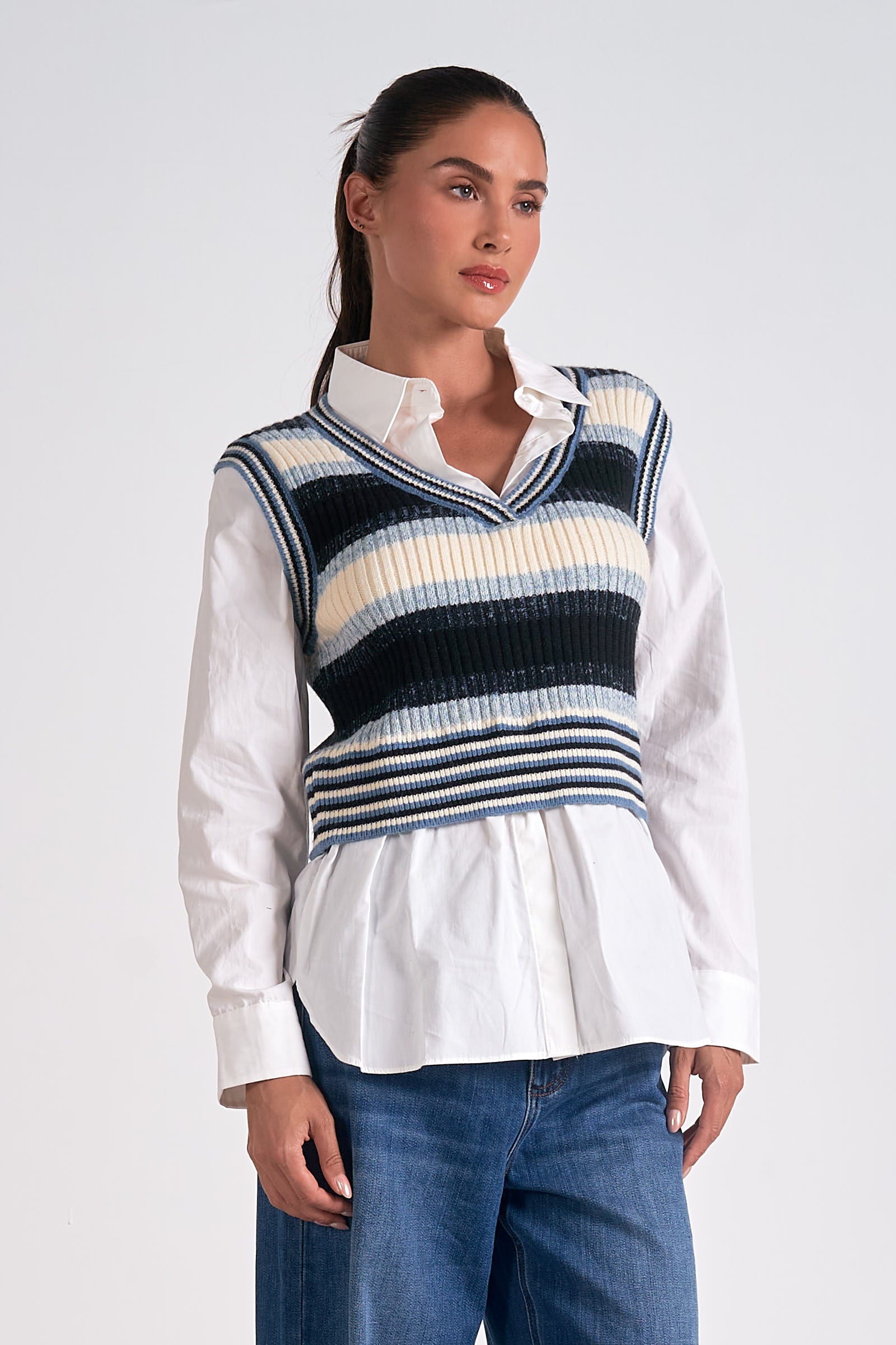 Veronica Sweater Vest Top