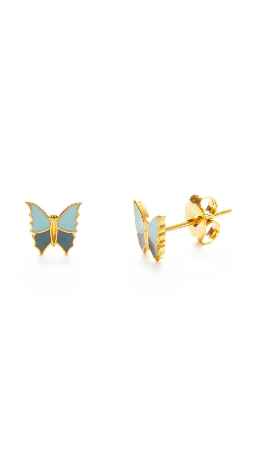 Spring Butterfly Stud Earrings