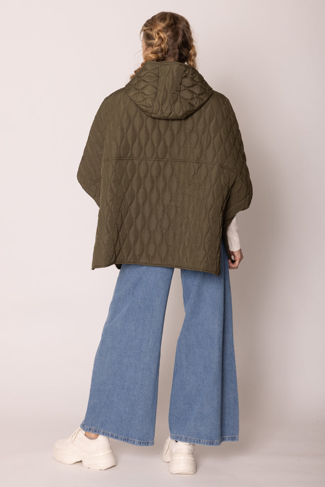 Wave Cape - Olive