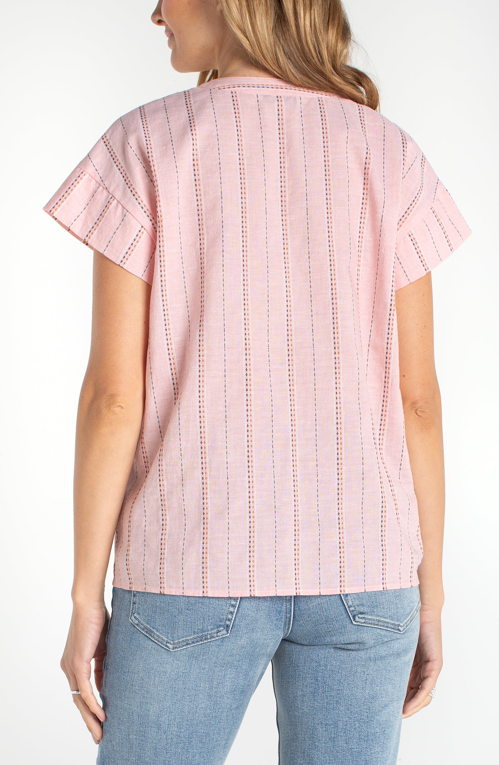 [Liverpool] Sophie Short Sleeve Woven Top