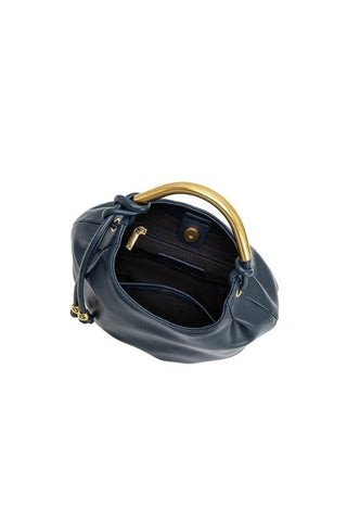 Dottie Recycled Vegan Top Handle Bag - Peacock