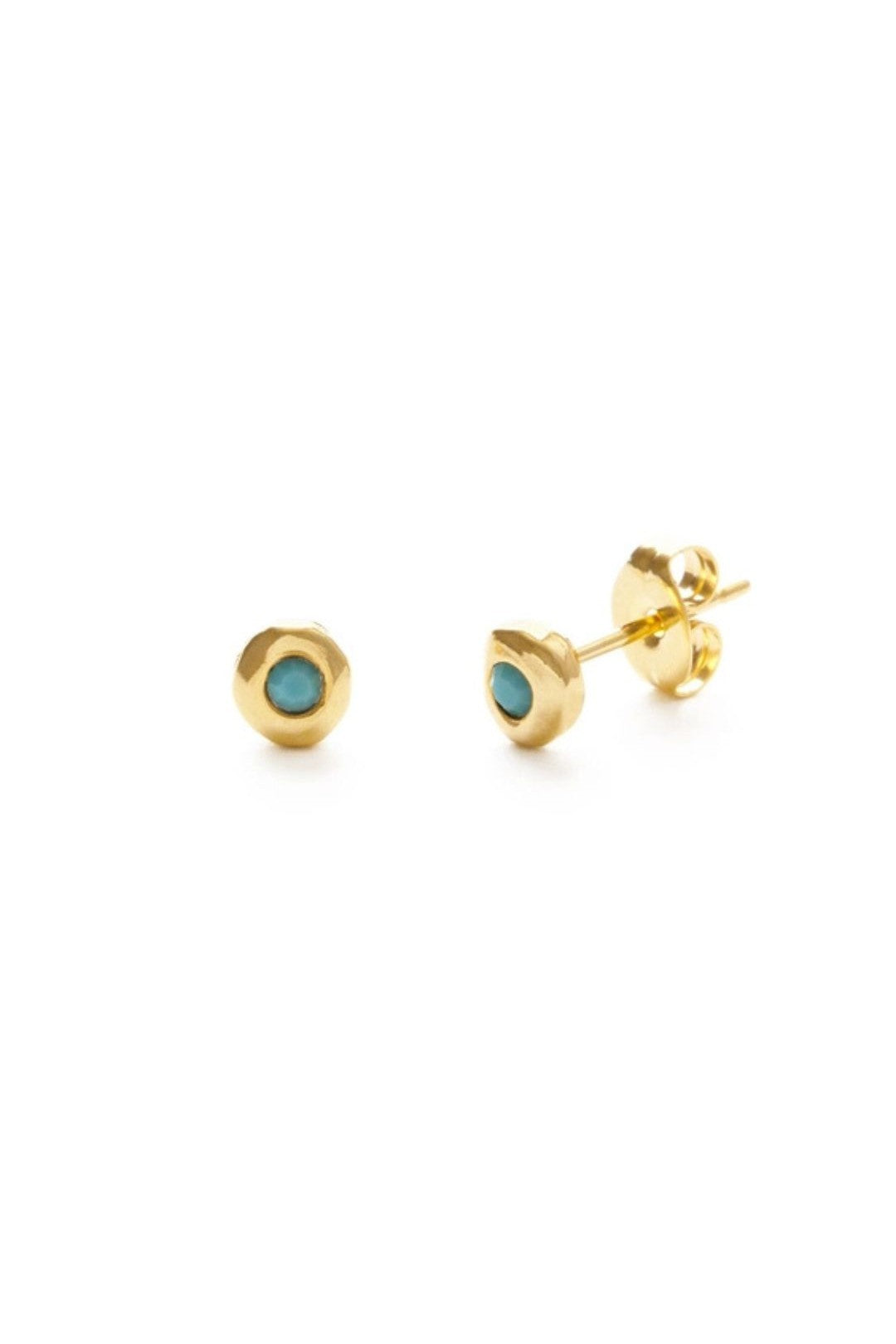 Terra Stud Earrings - Turquoise