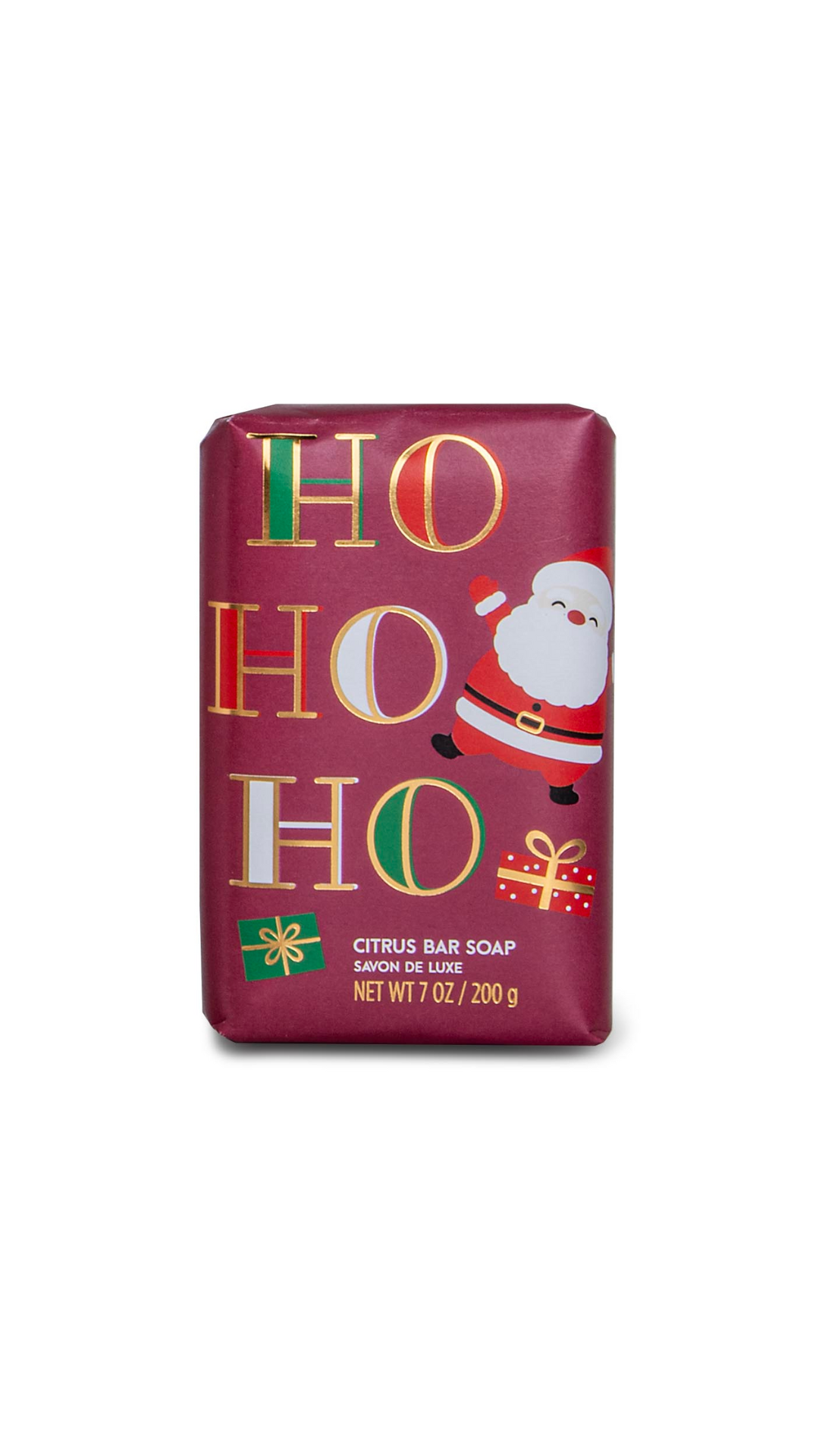 Ho Ho Ho Bar Soap 7 oz - Citrus