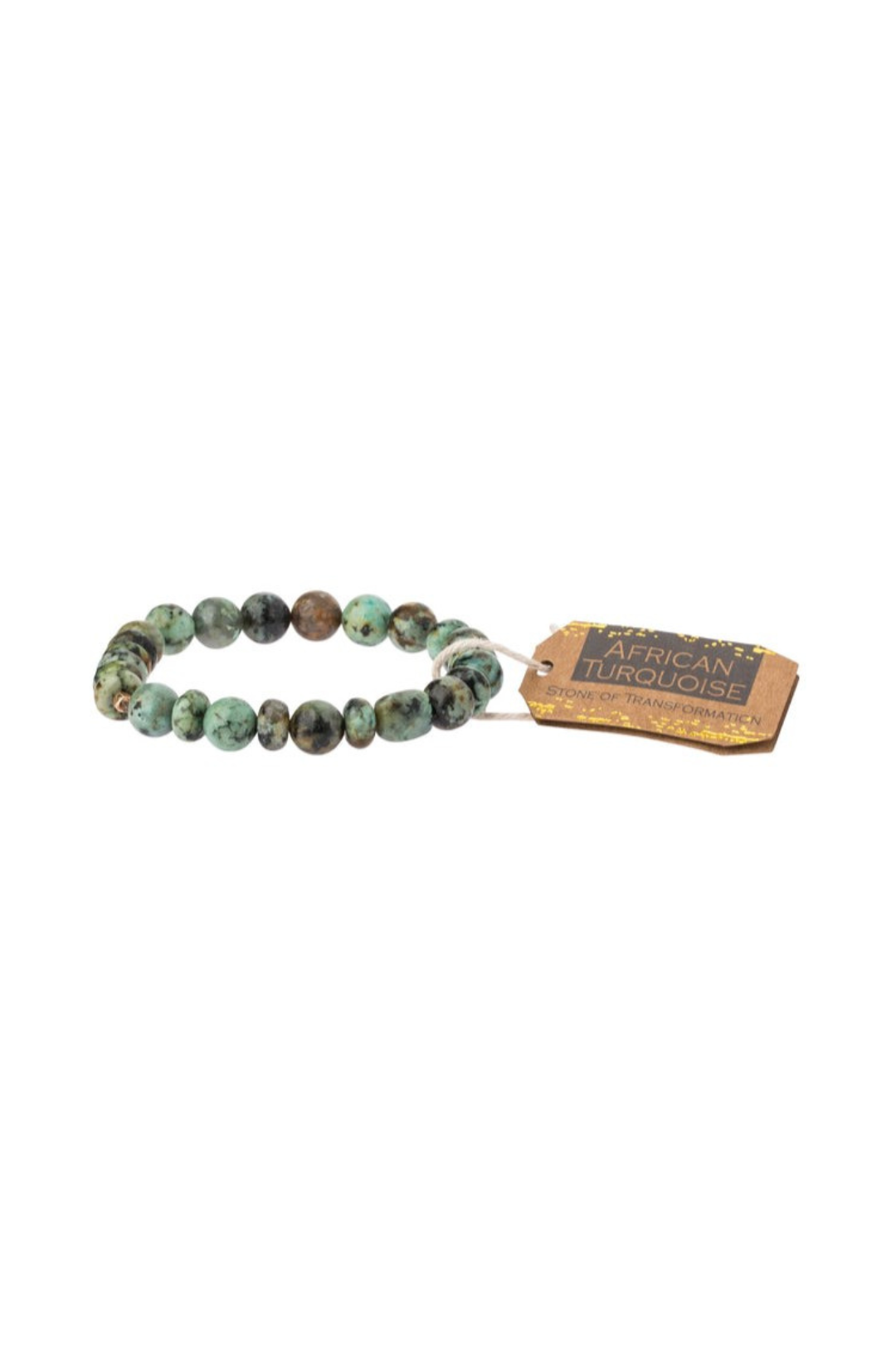 Stacking Stone Bracelet - African Turquoise