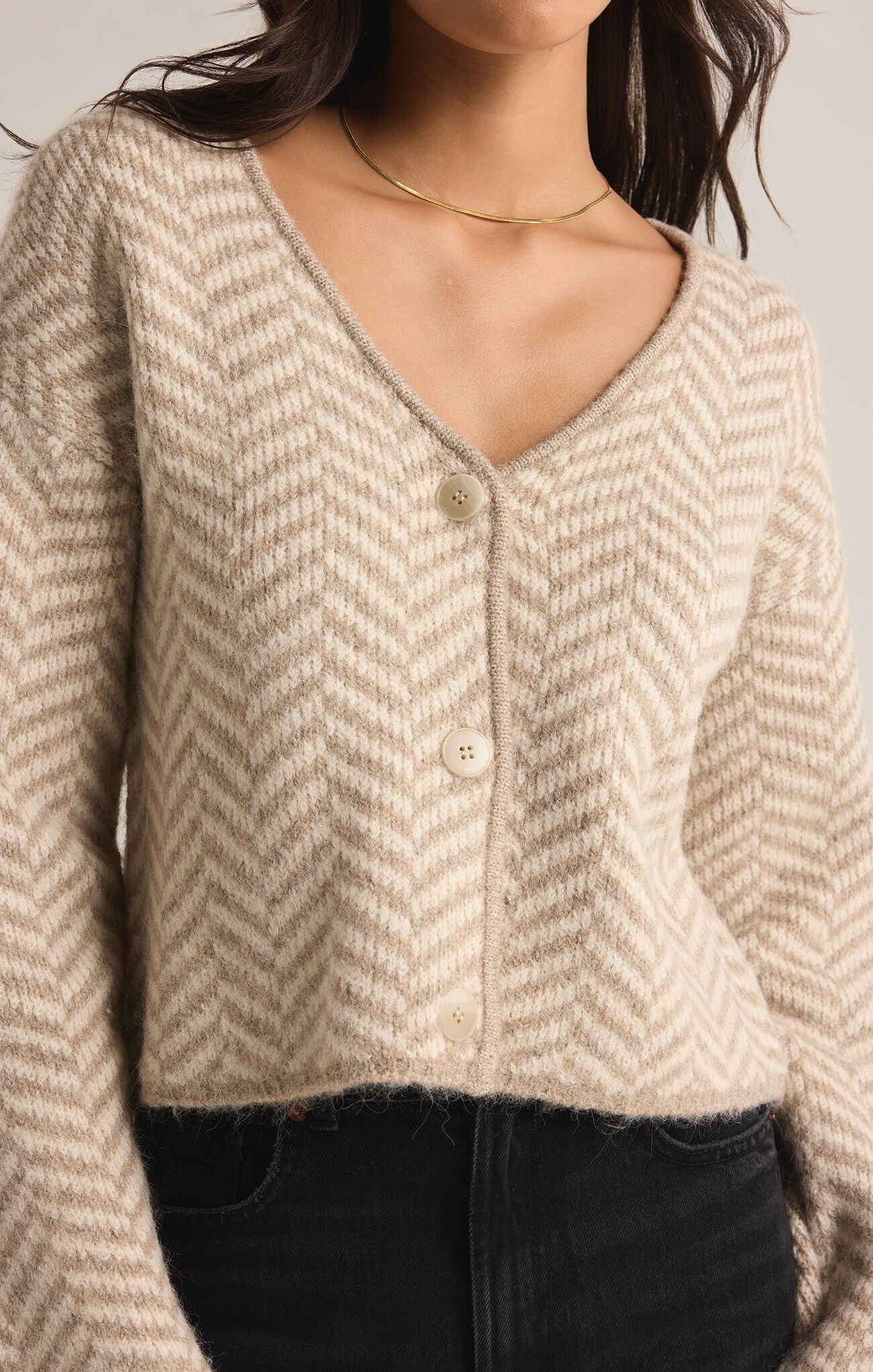 [Z Supply] Naomi Herringbone Cardigan