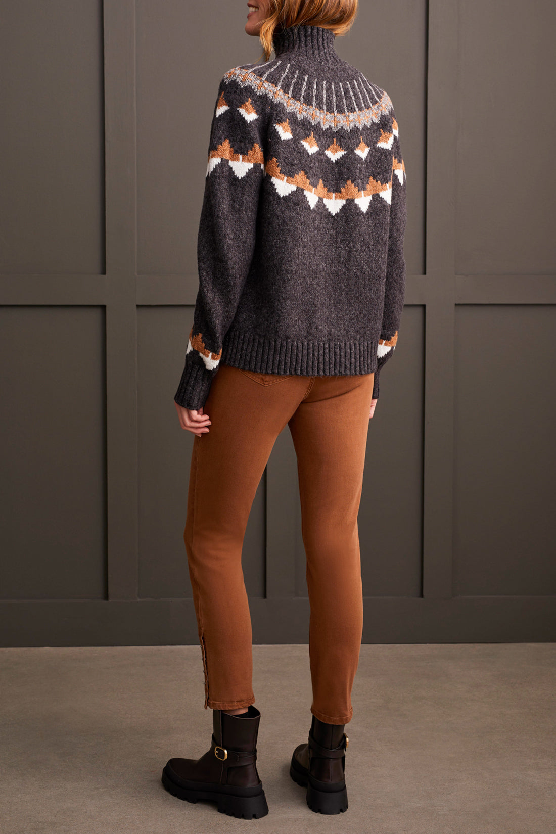 [TRIBAL] Eileen Intarsia Sweater