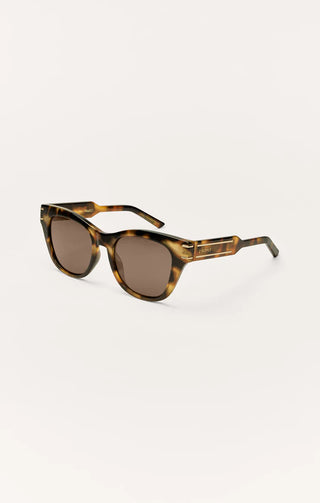 [Z Supply] Front Row Sunnies - Brown Tortoise-Brown