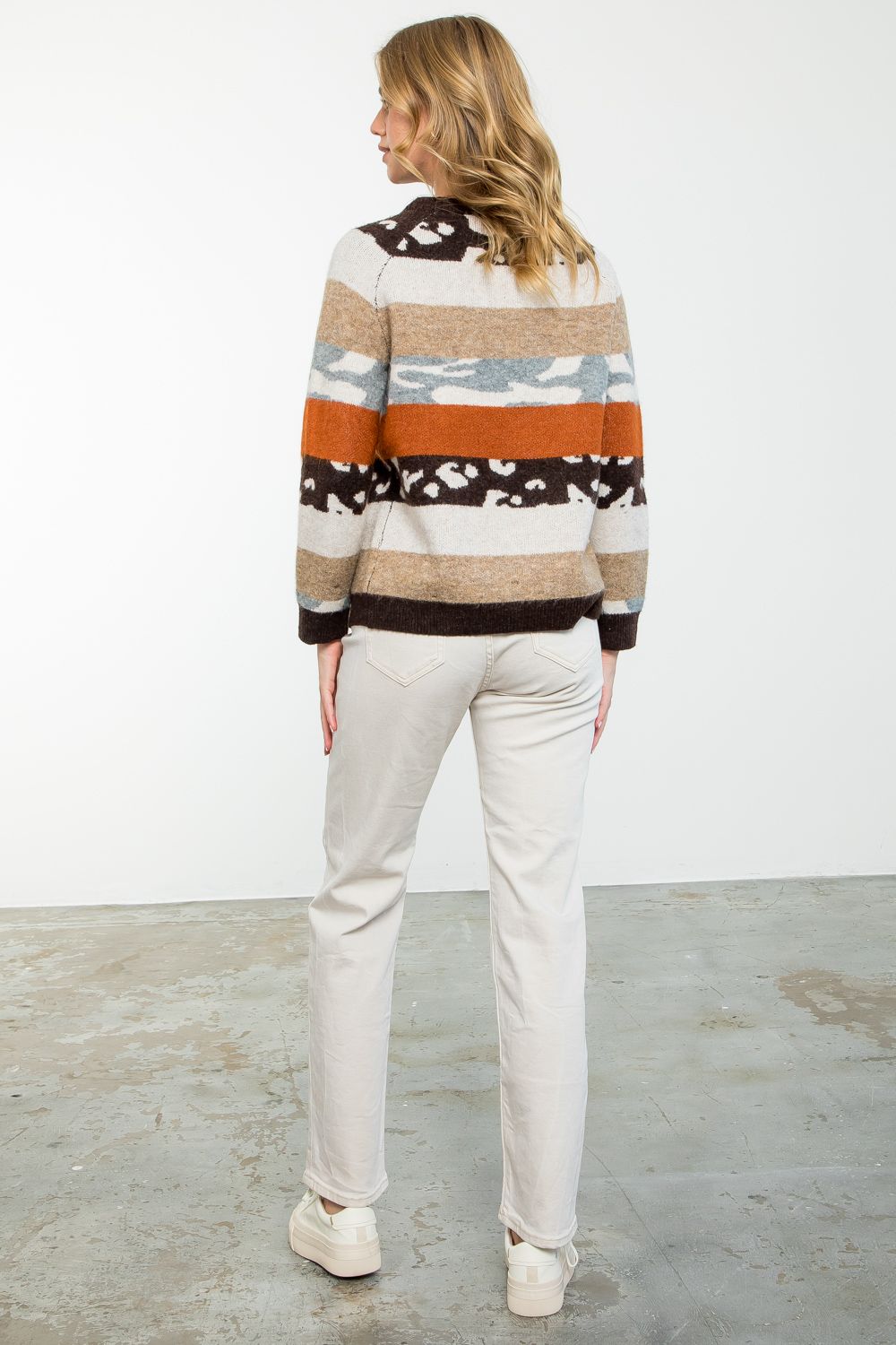 Rachel Striped Sweater