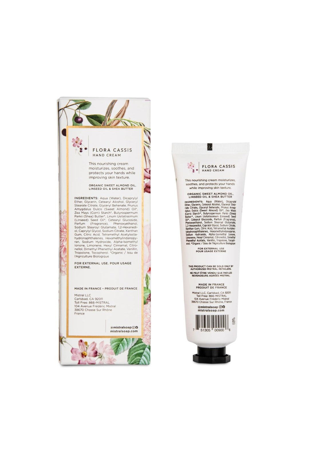 Luxe Hand Cream 2 fl oz - Flora Cassis