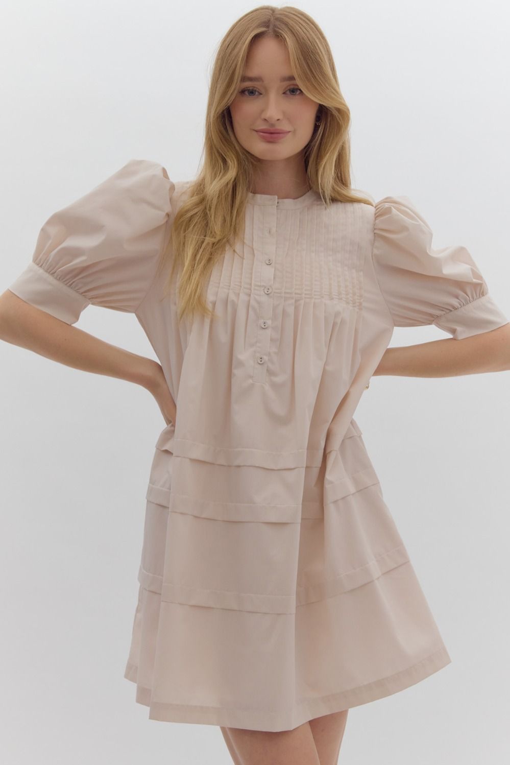 Elise Button Up Dress