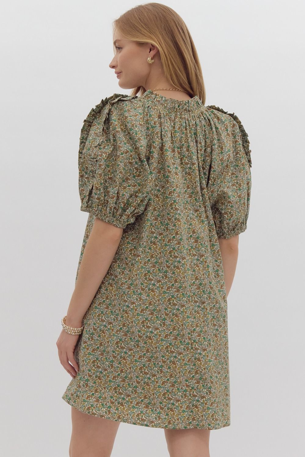 Tilly Floral Button Up Dress