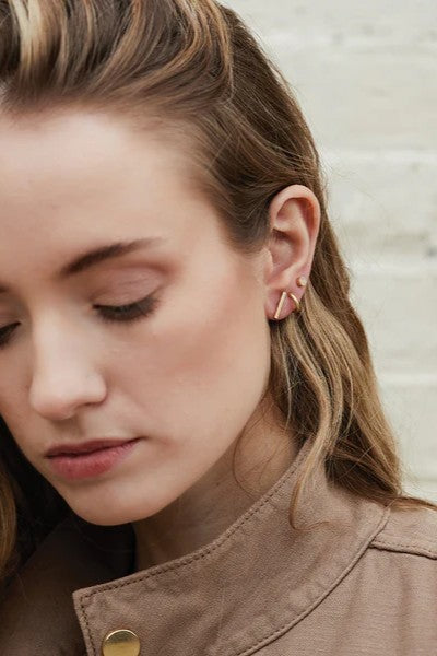 Scarlett Stud Earrings Trio - Gold