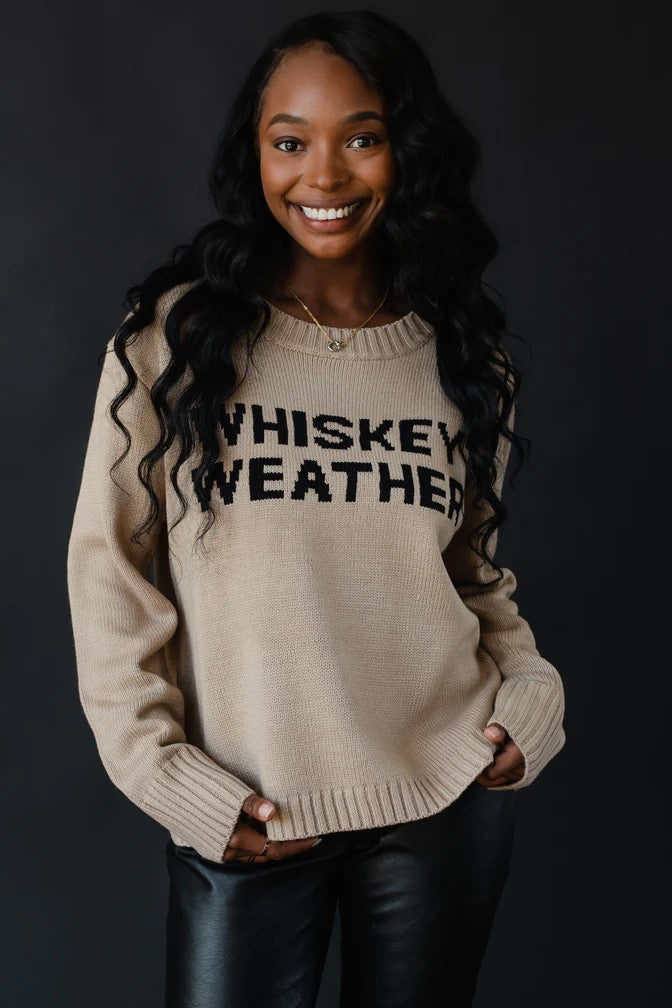 Whiskey Weather Sweater