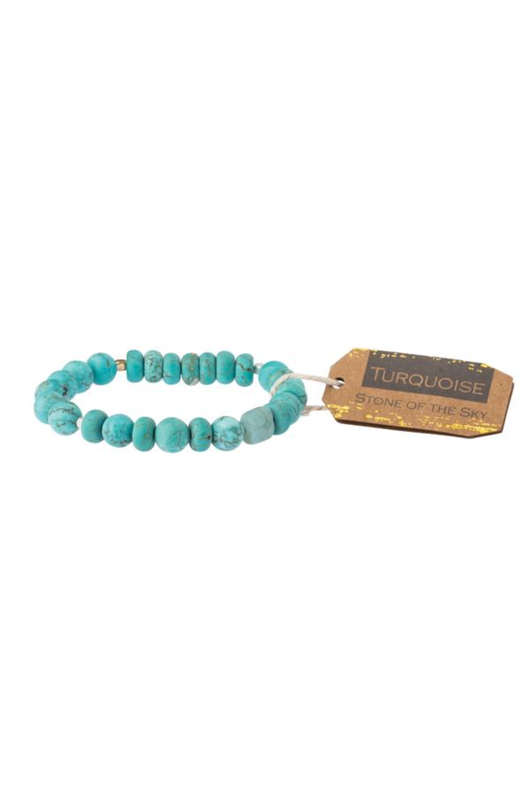 Stacking Stone Bracelet - Turquoise