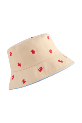 Crab Reversible Bucket Hat