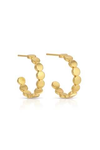 Multi Circle Hoops - Gold