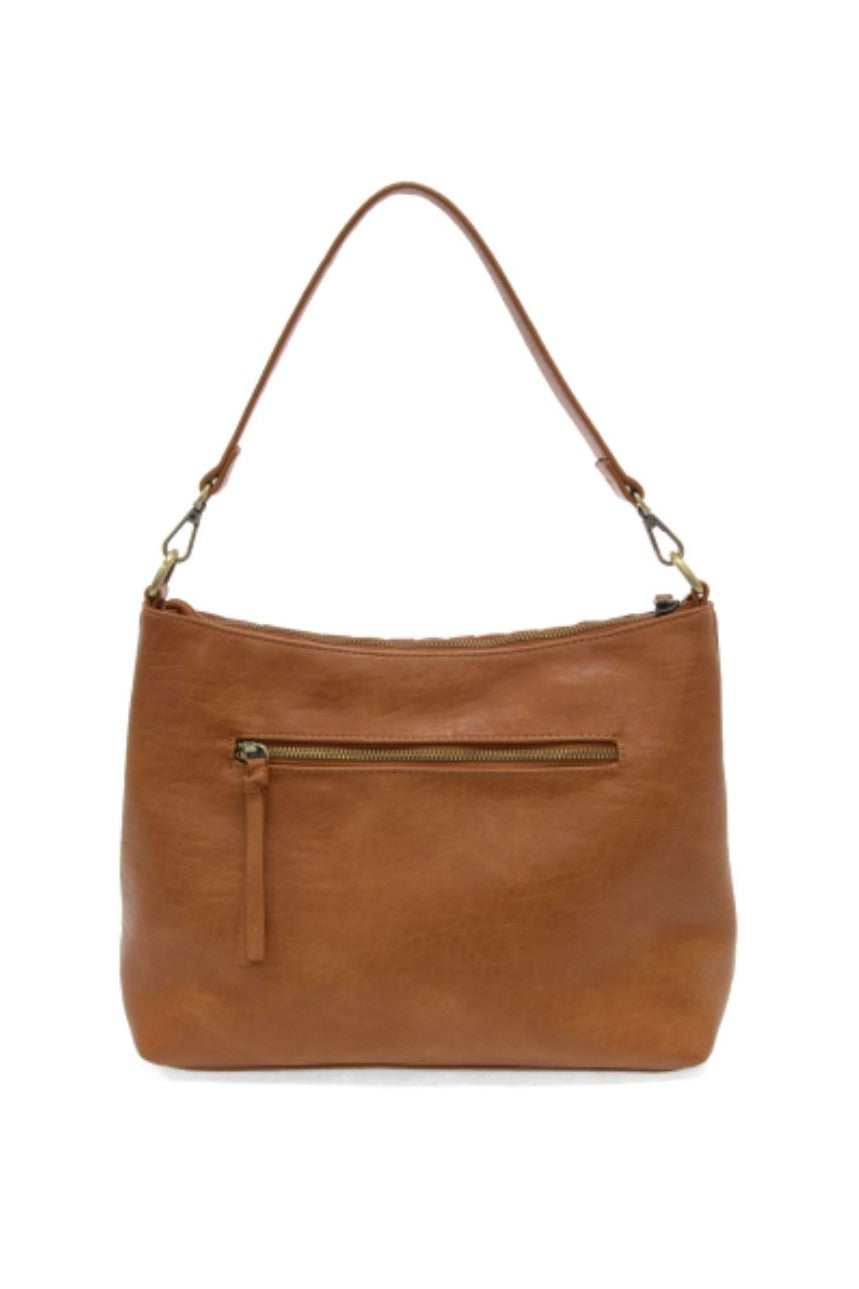 Winnie Woven Hobo - Cognac