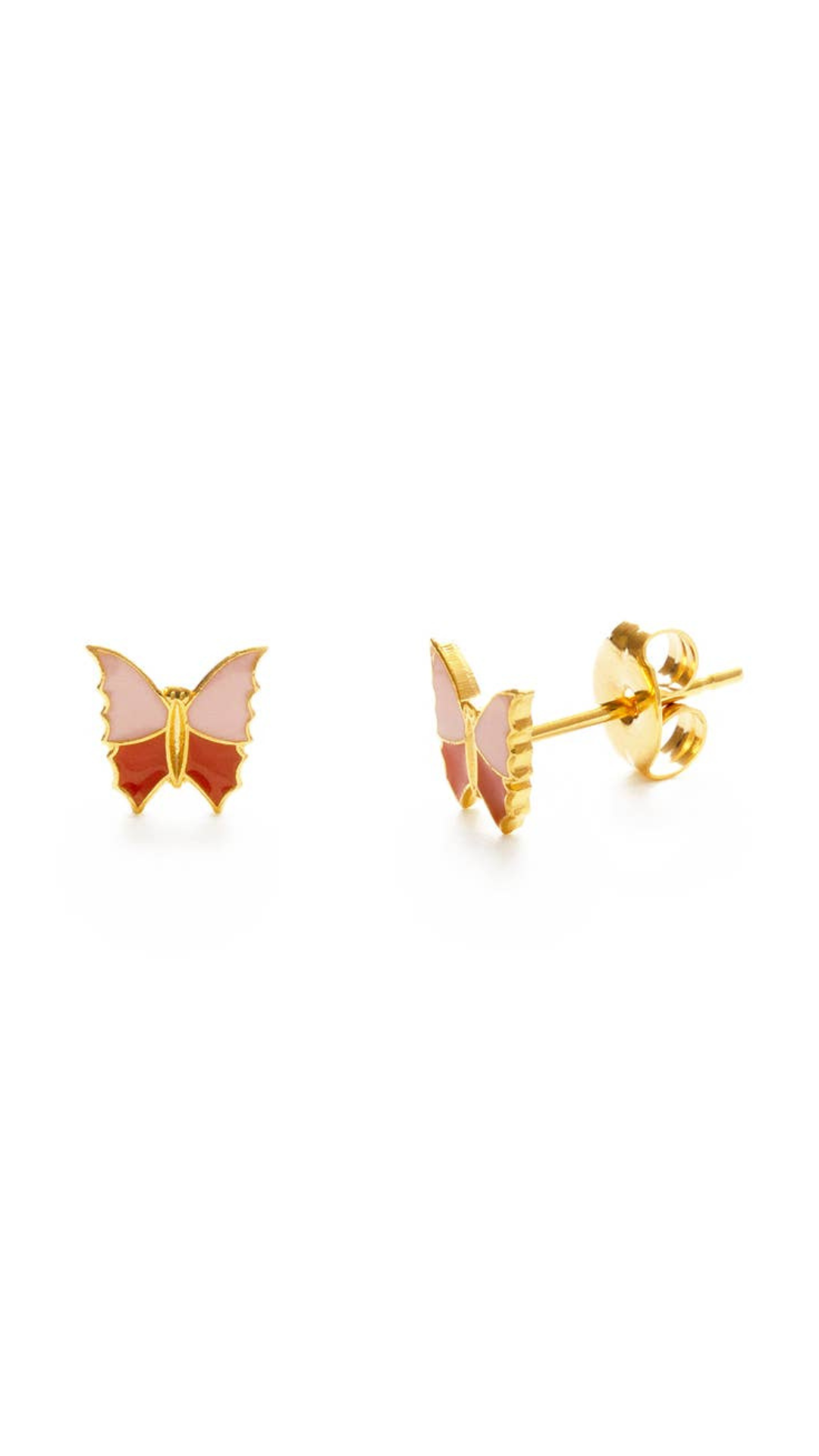 Spring Butterfly Stud Earrings