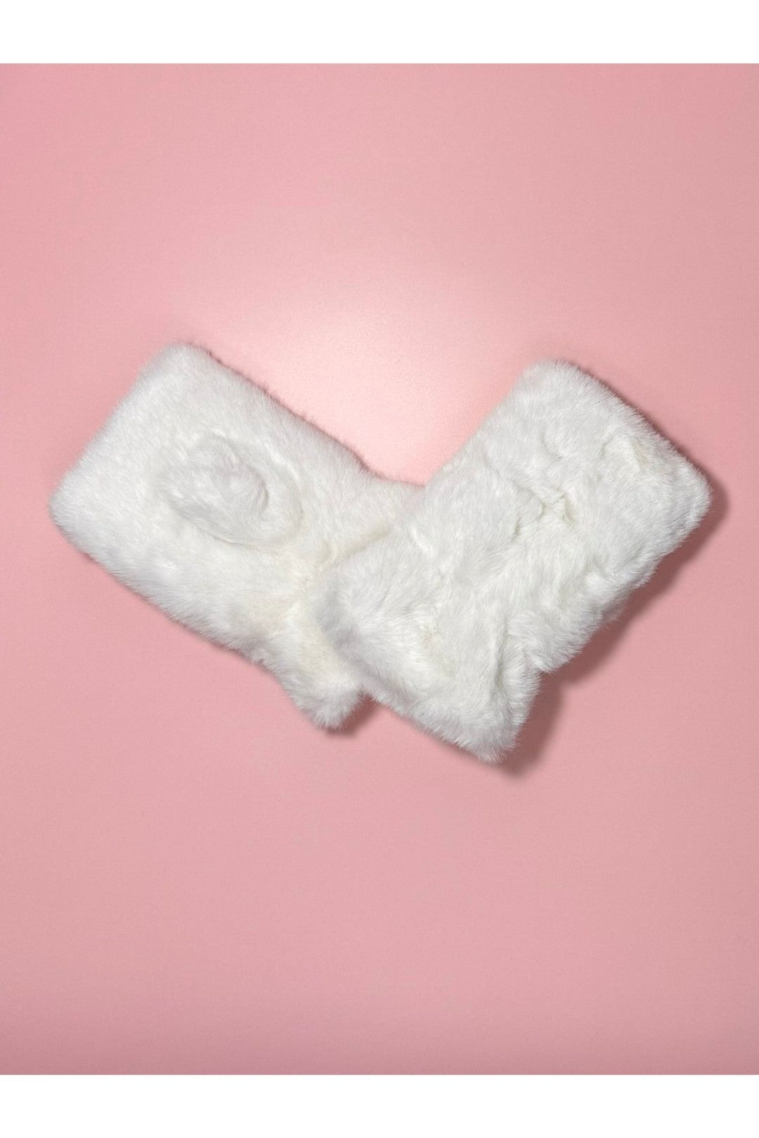 Faux Fur Fingerless Gloves