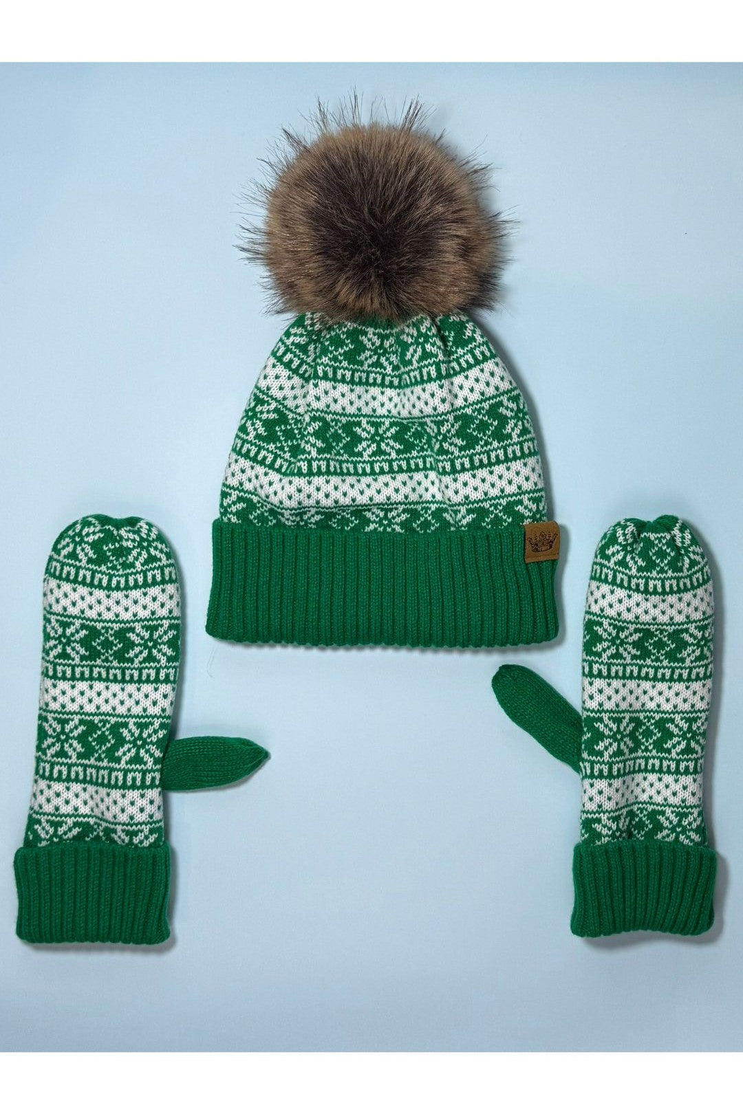 Winter Pattern Mittens