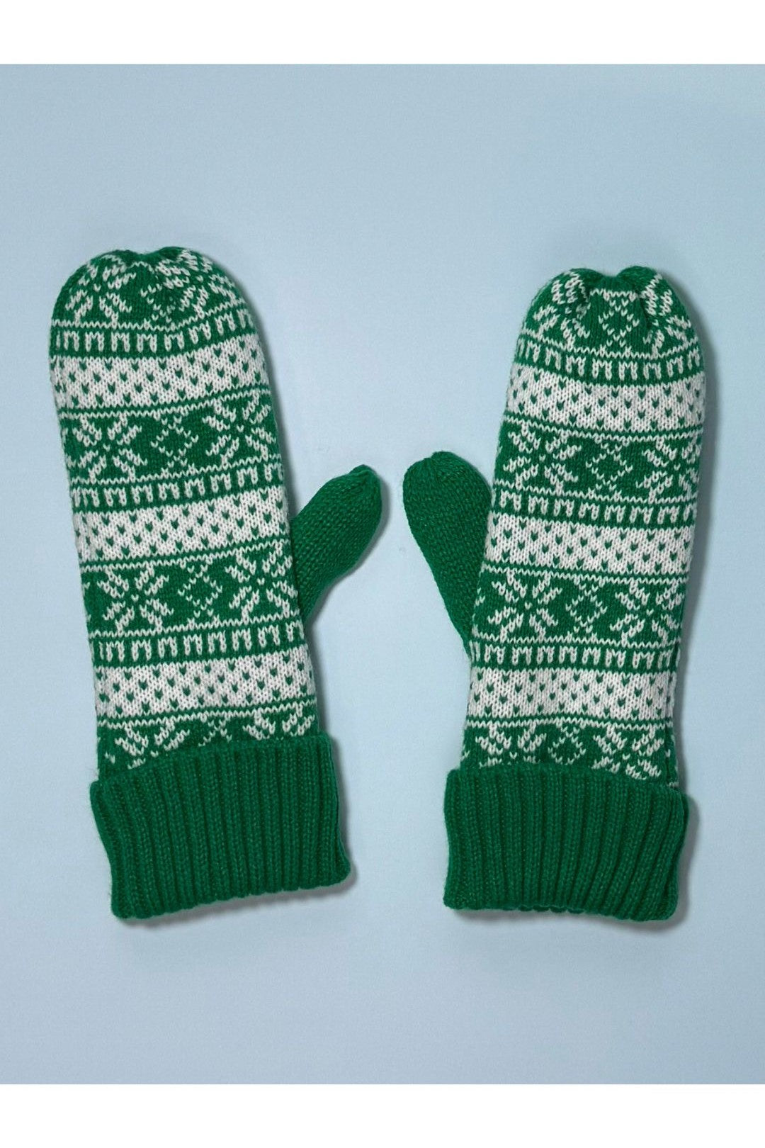 Winter Pattern Mittens