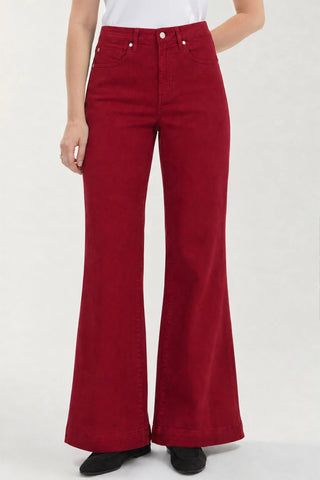 [Liverpool] Hannah Comfort Waist Flare Jeans, 31" Inseam