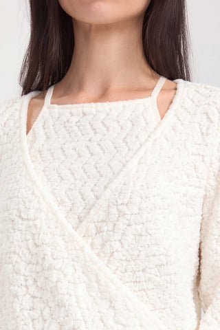 [Liverpool] Hattie 2-in-1 Halter Surplice Top