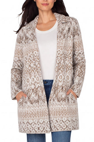 [Liverpool] Casey Open Front Sweater Coat