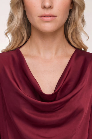 [Liverpool] Danice Drape Neck Hybrid Sweater