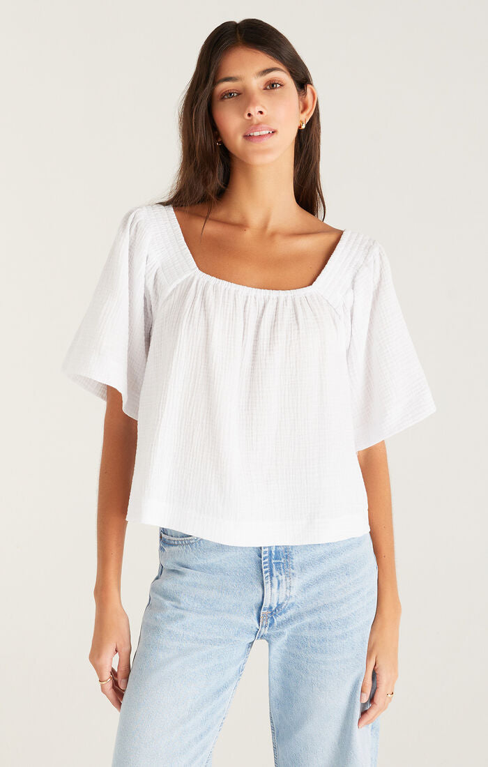 [Z Supply] No Rules Gauze Top