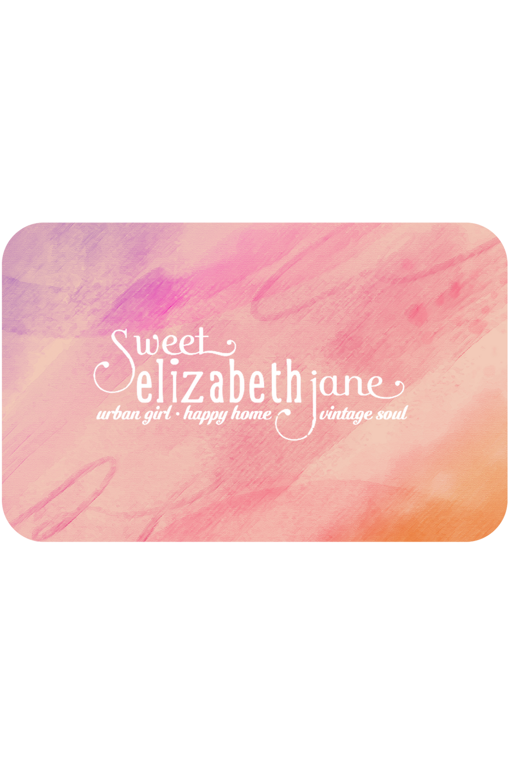 Gift Card – Sweet Elizabeth Jane